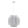 Ljuskrona med textilsladd SENSAI 1xE27/20W/230V diameter 40 cm vit
