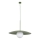 Ljuskrona med textilsladd SLATE 1xE27/15W/230V diameter 65 cm grön
