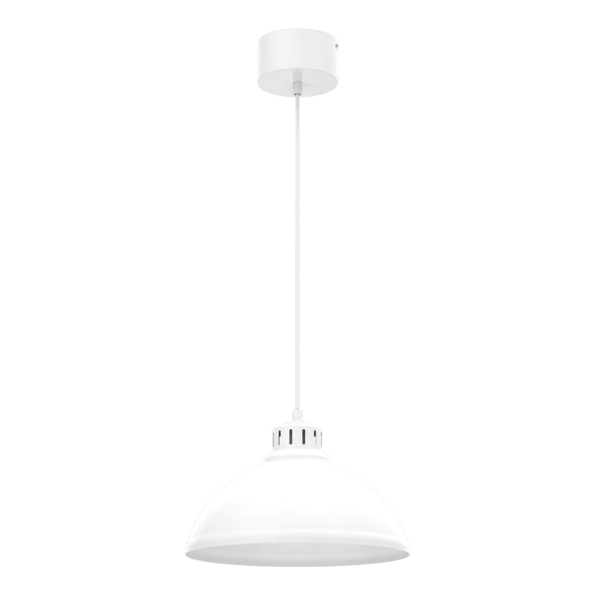 Ljuskrona med textilsladd SVEN 1xE27/15W/230V vit