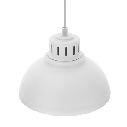 Ljuskrona med textilsladd SVEN 5xE27/15W/230V vit