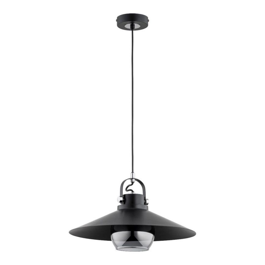 Ljuskrona med textilsladd TIZEN 1xE27/20W/230V diameter 40 cm