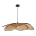 Ljuskrona med textilsladd TOBAGO 1xE27/20W/230V diameter 100 cm beige