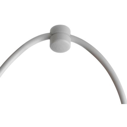 Ljuskrona med textilsladd TUBE 5xE27/20W/230V spindel