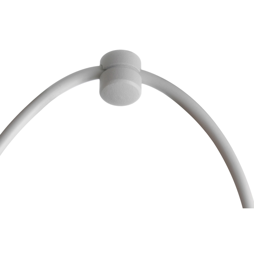 Ljuskrona med textilsladd TUBE 5xE27/20W/230V spindel