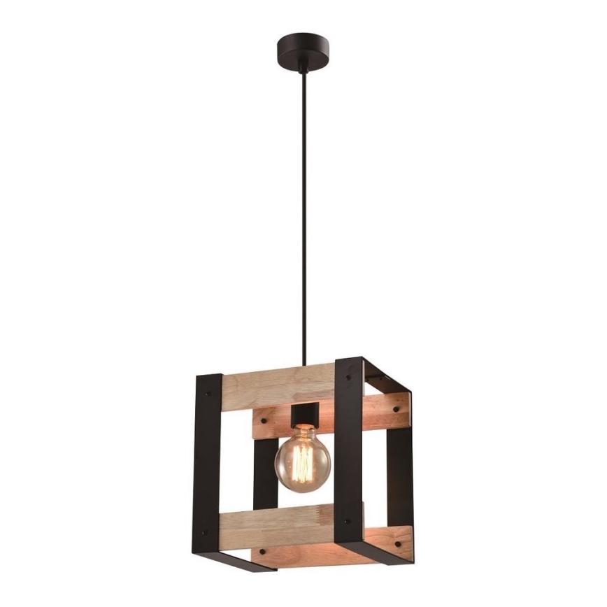 Ljuskrona med textilsladd VARNA 1xE27/40W/230V ek