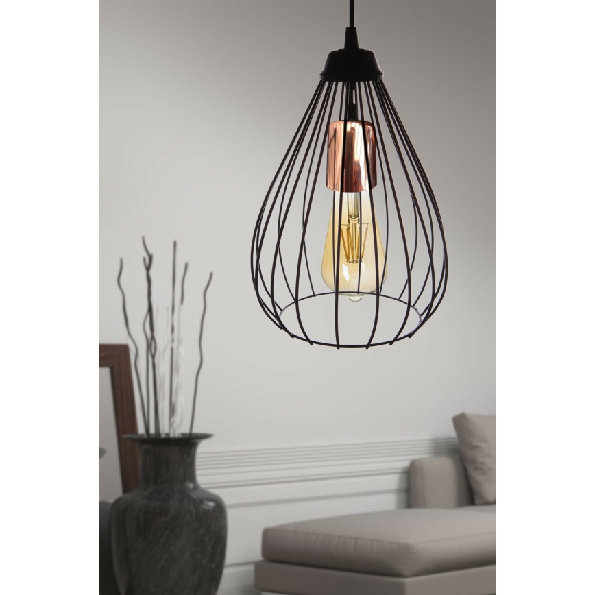 Ljuskrona med upphängningsrem  1xE27/60W/230V
