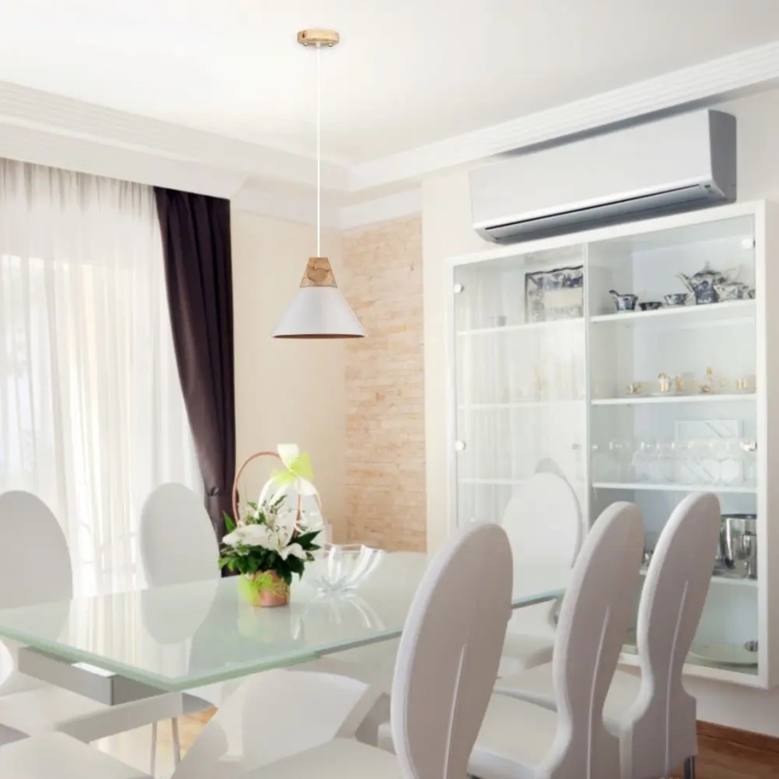 Ljuskrona med upphängningsrem 1xE27/60W/230V