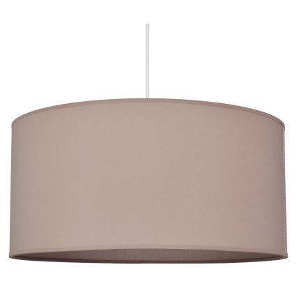 Ljuskrona med upphängningsrem ALBA 1xE27/15W/230V d.40cm beige