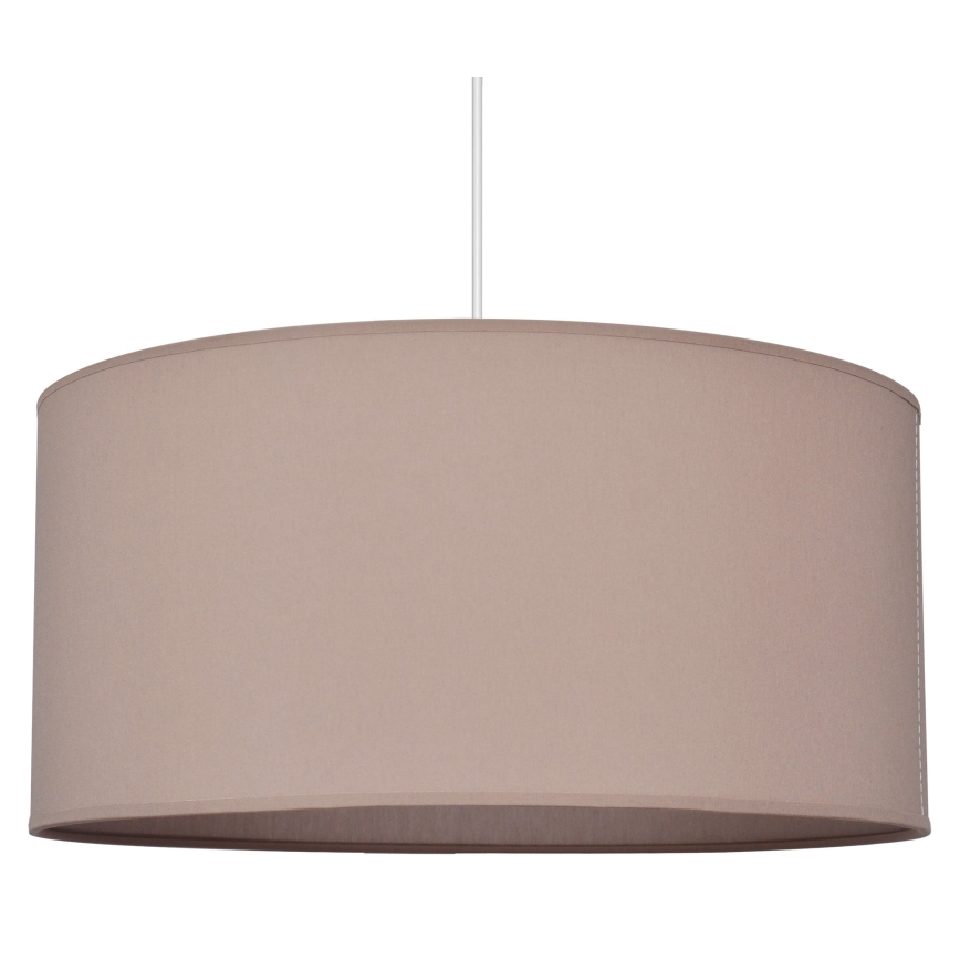 Ljuskrona med upphängningsrem ALBA 1xE27/15W/230V d.40cm beige