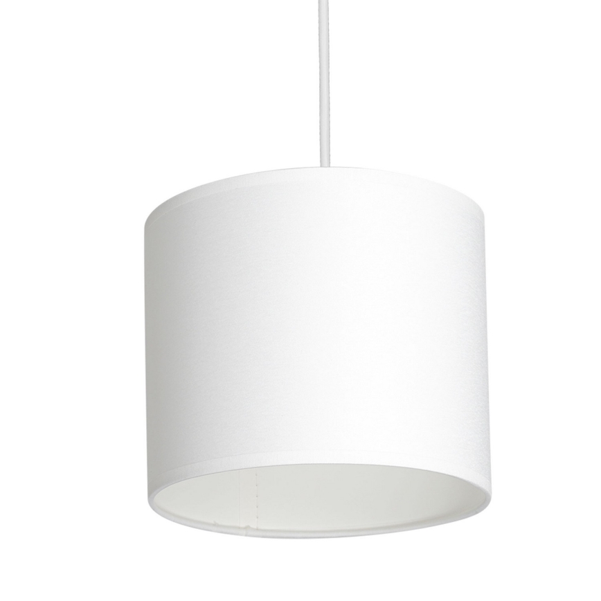 Ljuskrona med upphängningsrem ARDEN 3xE27/60W/230V vit