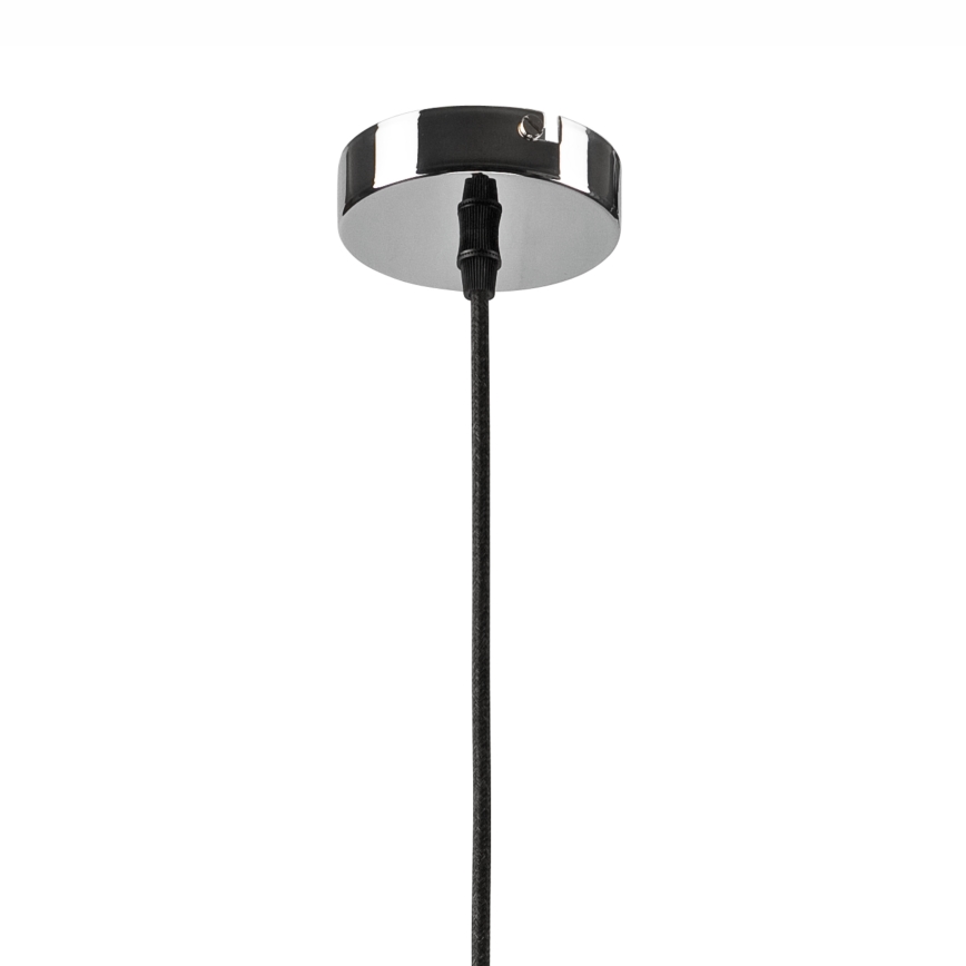 Ljusskrona med upphängningsrem  ASTA 1xE27/60W/230V blank krom