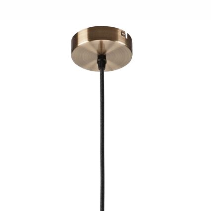 Ljusskrona med upphängningsrem  ASTA 1xE27/60W/230V brons