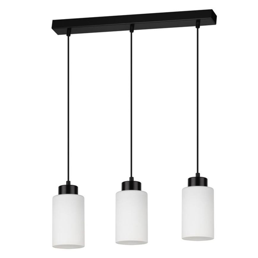 Ljuskrona med upphängningsrem BOSCO 3xE27/60W/230V