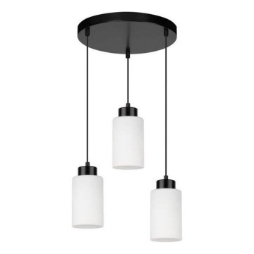 Ljuskrona med upphängningsrem BOSCO 3xE27/60W/230V