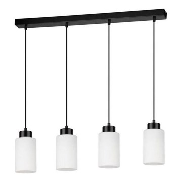 Ljuskrona med upphängningsrem BOSCO 4xE27/60W/230V