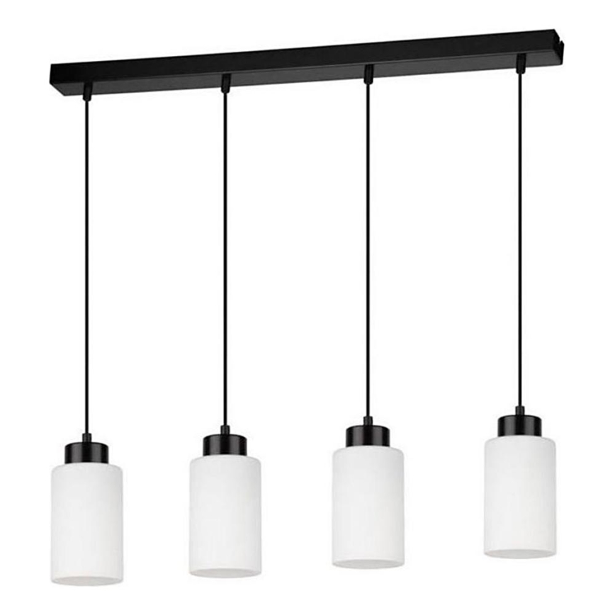 Ljuskrona med upphängningsrem BOSCO 4xE27/60W/230V