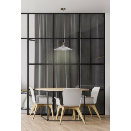 Ljusskrona med upphängningsrem  CHESTER 1xE27/40W/230V
