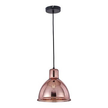 Ljuskrona med upphängningsrem CREATE 1xE27/11W/230V rose gold