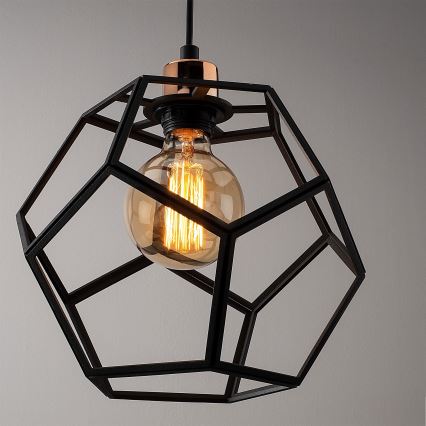 Ljusskrona med upphängningsrem  DEGIRMEN 3xE27/100W/230V