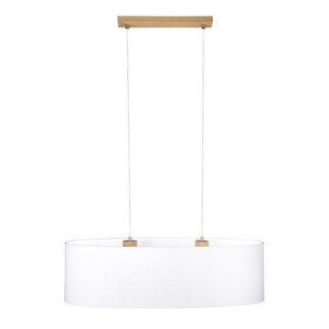 Ljuskrona med upphängningsrem DOVE 2xE27/40W/230V ek - FSC-certifierad
