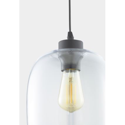 Ljusskrona med upphängningsrem  ELIO 1xE27/15W/230V