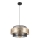 Ljuskrona med upphängningsrem GABI 1xE27/60W/230V gyllene/svart diameter 40 cm