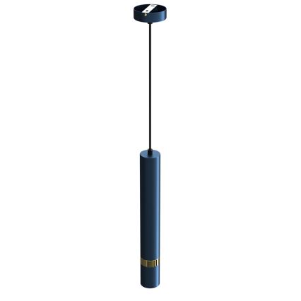 Ljusskrona med upphängningsrem  JOKER 1xGU10/25W/230V blå