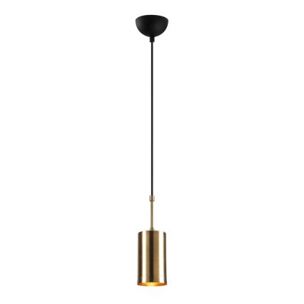 Ljusskrona med upphängningsrem  KEM 1xE27/40W/230V gyllene 