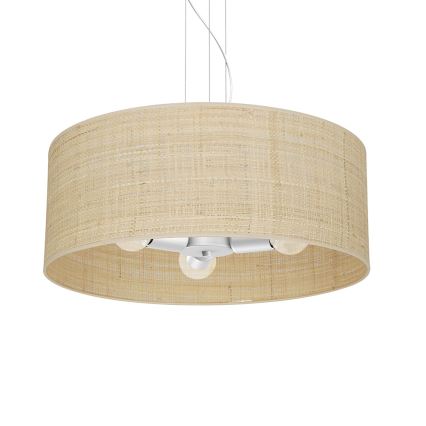 Ljusskrona med upphängningsrem  MARSHALL 3xE27/60W/230V