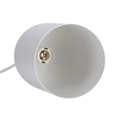 Ljuskrona med upphängningsrem OSS 1xE27/40W/230V vit