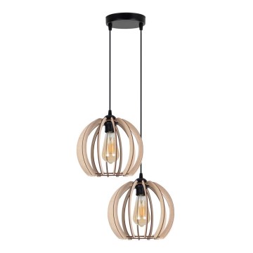 Ljuskrona med upphängningsrem  påRO 2xE27/60W/230V