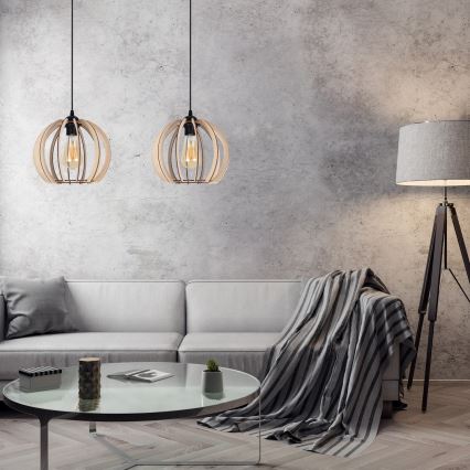 Ljuskrona med upphängningsrem  påRO 2xE27/60W/230V