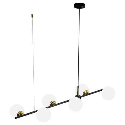 Ljuskrona med upphängningsrem POP 6xE14/40W/230V