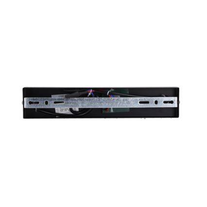 Ljuskrona med upphängningsrem RENO 3xE27/40W/230V svart/brun