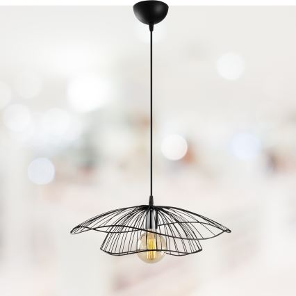 Ljusskrona med upphängningsrem  TEL 1xE27/40W/230V