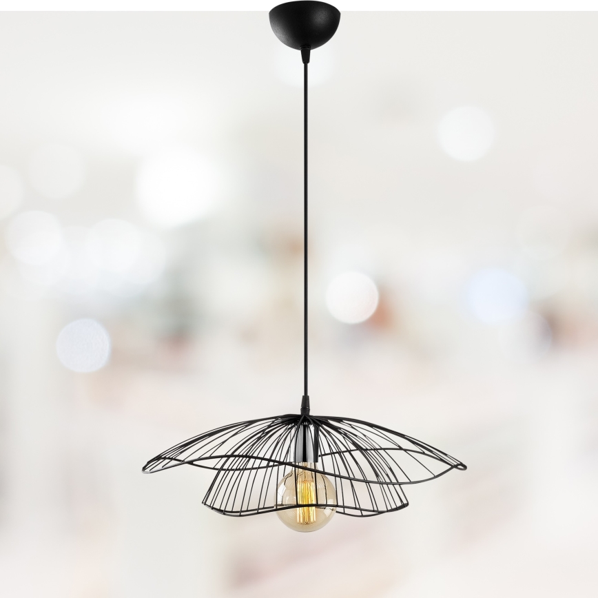 Ljusskrona med upphängningsrem  TEL 1xE27/40W/230V