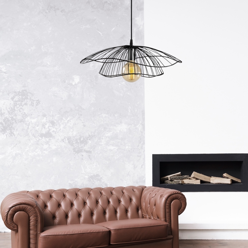 Ljusskrona med upphängningsrem  TEL 1xE27/40W/230V