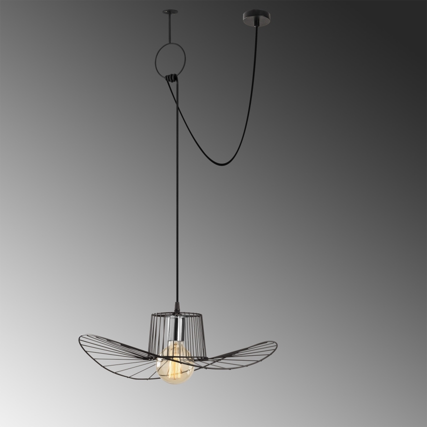 Ljusskrona med upphängningsrem  TEL 1xE27/40W/230V
