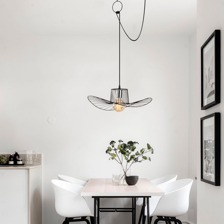 Ljusskrona med upphängningsrem  TEL 1xE27/40W/230V