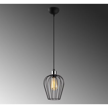 Ljusskrona med upphängningsrem  TEL 1xE27/40W/230V