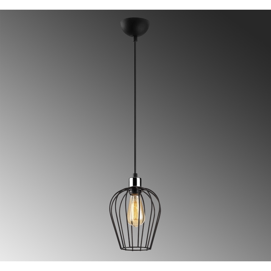 Ljusskrona med upphängningsrem  TEL 1xE27/40W/230V