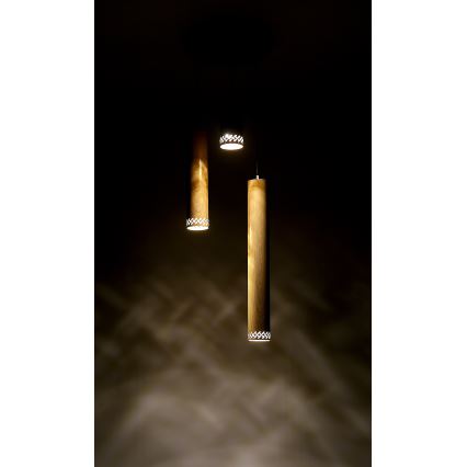 Ljusskrona med upphängningsrem  TUBO 3xGU10/25W/230V