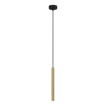 Ljuskrona med upphängningsrem YORU 1xG9/8W/230V 30 cm mässing