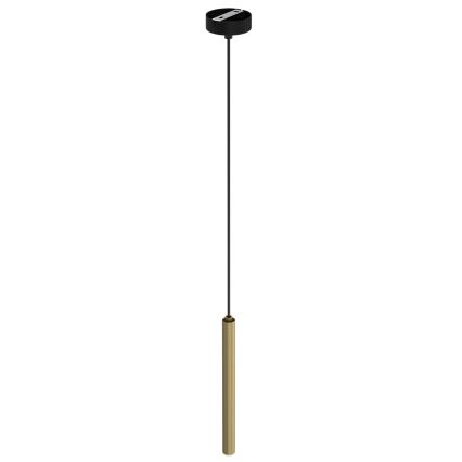 Ljuskrona med upphängningsrem YORU 1xG9/8W/230V 30 cm mässing