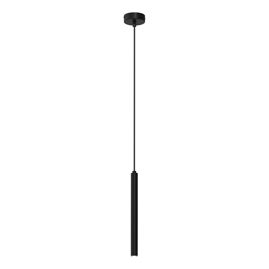 Ljuskrona med upphängningsrem YORU 1xG9/8W/230V 30 cm svart