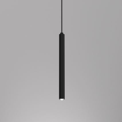 Ljuskrona med upphängningsrem YORU 1xG9/8W/230V 30 cm svart