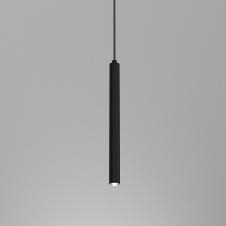 Ljuskrona med upphängningsrem YORU 1xG9/8W/230V 30 cm svart