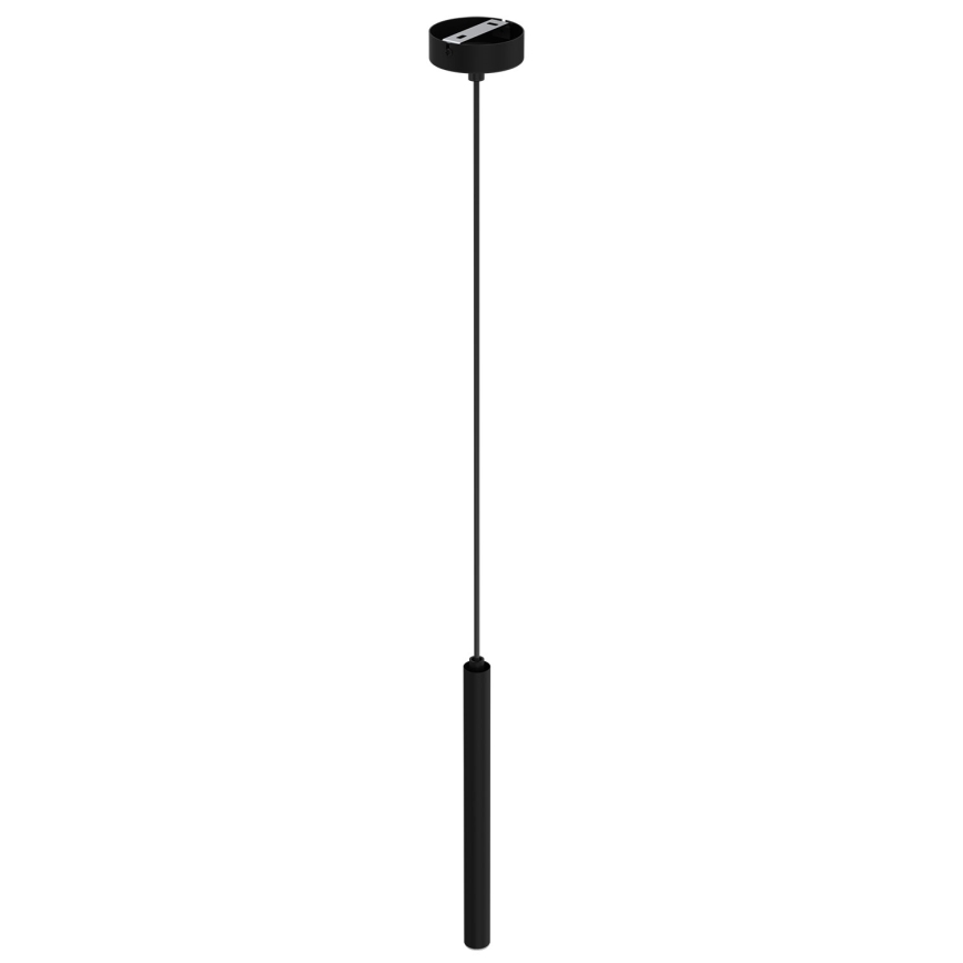 Ljuskrona med upphängningsrem YORU 1xG9/8W/230V 30 cm svart