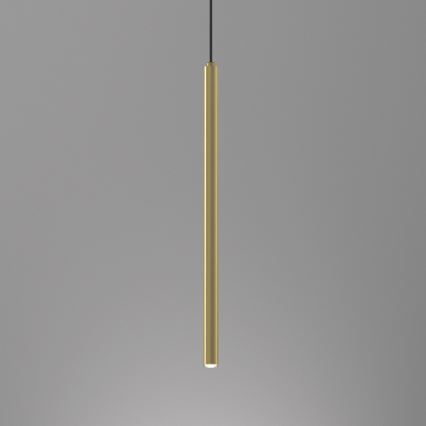 Ljuskrona med upphängningsrem YORU 1xG9/8W/230V 50 cm mässing