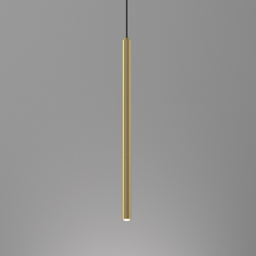Ljuskrona med upphängningsrem YORU 1xG9/8W/230V 50 cm mässing
